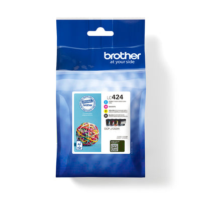 Brother LC424VAL bläckpatroner 4 styck Original Svart, Cyan, Magenta, Gul