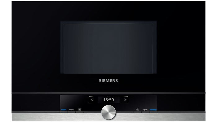 Siemens BF634LGS1 mikrovågsugn Inbyggd 21 l 900 W Svart, Rostfritt stål