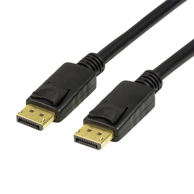 LogiLink CV0120 DisplayPort-kabel 2 m Svart