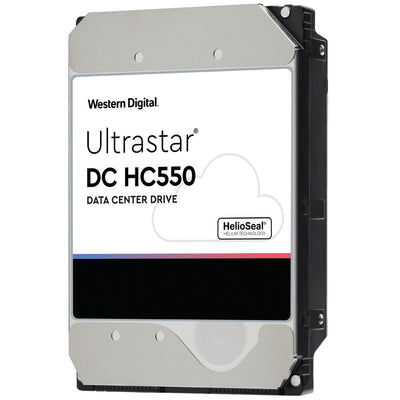 Western Digital Ultrastar DC HC550 interna hårddiskar 16 TB 7200 RPM 512 MB 3.5" Serial ATA III