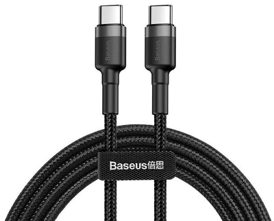 Baseus CATKLF-HG1 USB-kablar 2 m USB C Svart