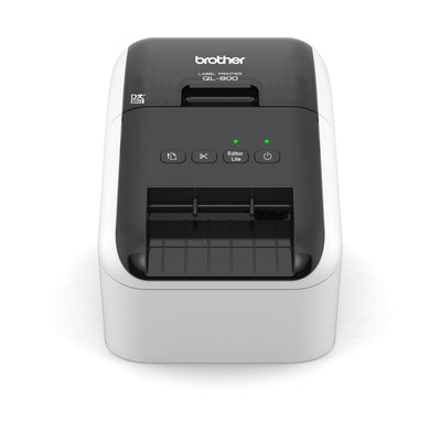 Brother QL-800 etikettskrivare direkt termal Färg 300 x 600 DPI 148 mm/sek Kabel DK