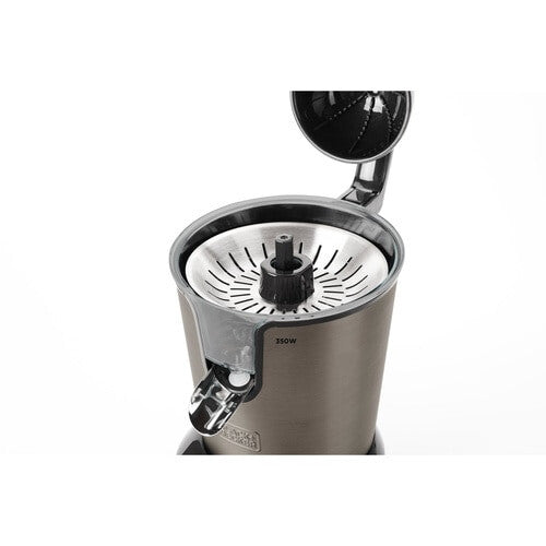 Black & Decker BXCJ350E juicepress Juicecentrifug 350 W Svart, Rostfritt stål