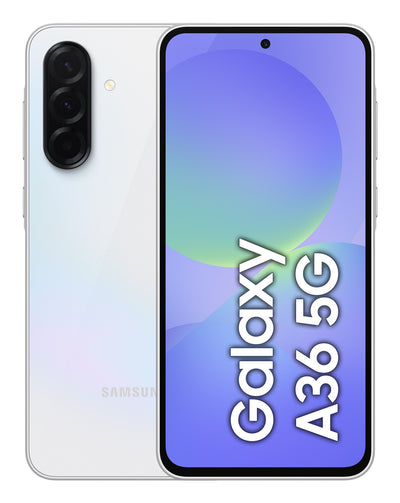 Samsung Galaxy A36 17 cm (6.7") Dubbla SIM-kort Android 15 5G USB Type-C 8 GB 256 GB 5000 mAh Vit