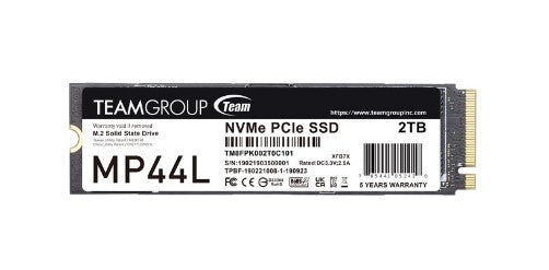 Team Group MP44L TM8FPK002T0C101 SSD-hårddisk M.2 2 TB PCI Express 4.0 NVMe