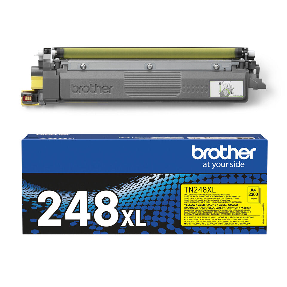 Brother TN-248XLY Tonerkassett 1 styck Original Gul