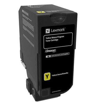 Lexmark 74C20Y0 Tonerkassett 1 styck Original Gul