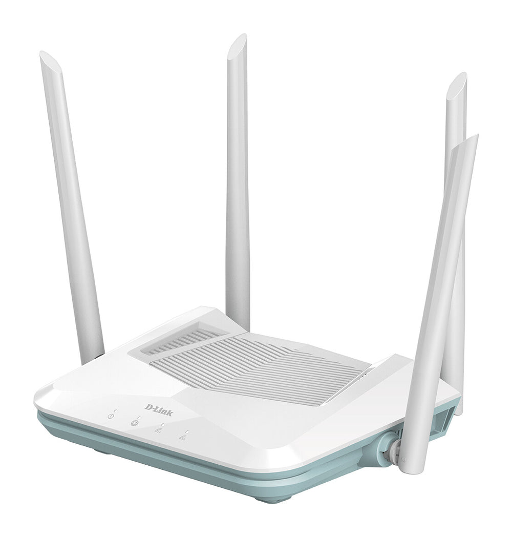 D-Link R15 trådlös router Gigabit Ethernet Dual-band (2,4 GHz / 5 GHz) Vit