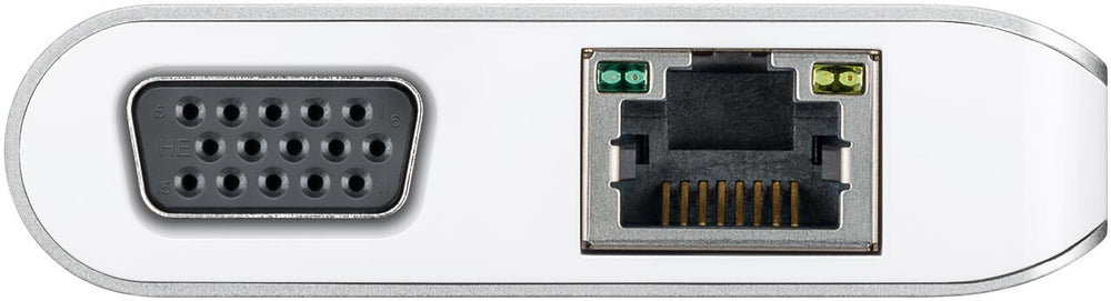 Goobay 49850 gränssnittshubbar USB Type-C 5000 Mbit/s Silver