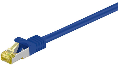 Goobay 91601 nätverkskablar Blå 2 m Cat7 S/FTP (S-STP)