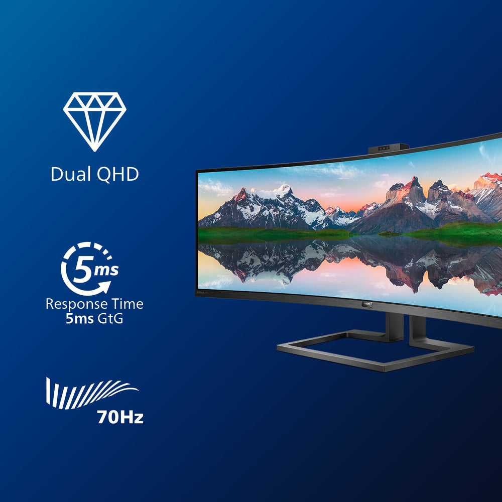 Philips P Line 32:9 superbred svängd LCD-skärm 499P9H/00