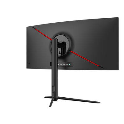 Dahua Technology LM30-E330CA platta pc-skärmar 76,2 cm (30") 2560 x 1080 pixlar UltraWide Full HD LCD Svart, Röd