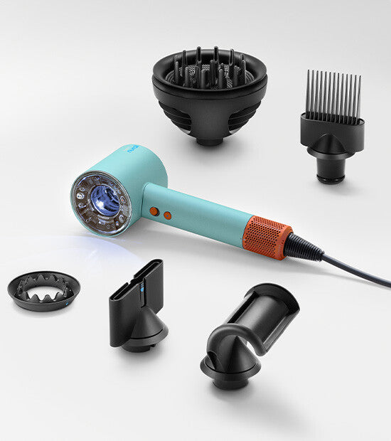 Dyson Supersonic Nural hårfön 1600 W Blå, Orange