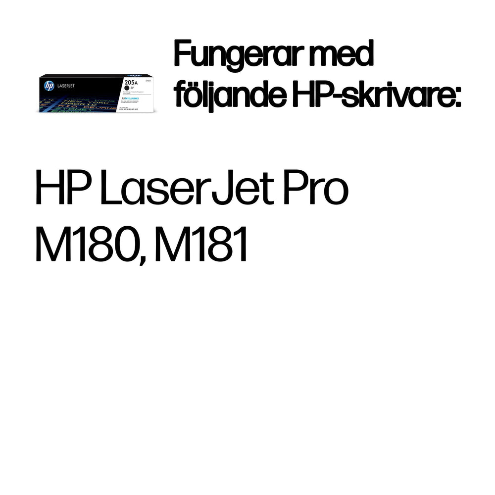 HP 205A svart original LaserJet-tonerkassett