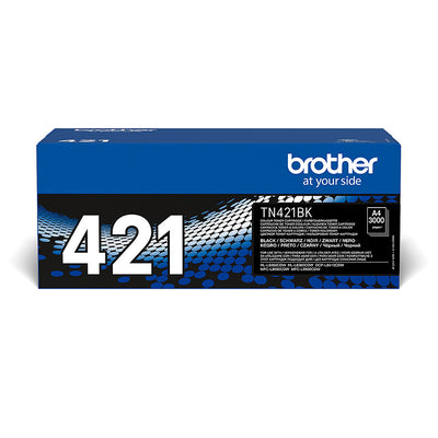 Brother TN-421BK Tonerkassett 1 styck Original Svart