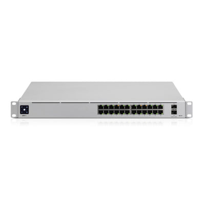 Ubiquiti UniFi USW-PRO-24 nätverksswitchar hanterad L2/L3 Gigabit Ethernet (10/100/1000) Silver