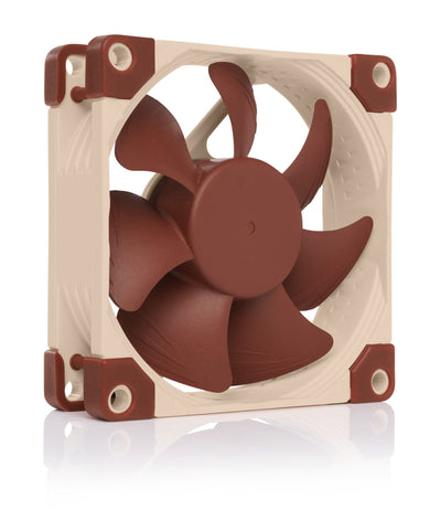 Noctua NF-A8 PWM kylsystem för dator Datorväska Fan 8 cm Beige, Brun