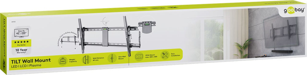 Wentronic Pro TILT (XL) 2,54 m (100