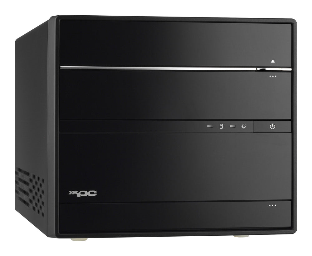 Shuttle SH570R6 datorhölje & moderkort Kub Svart Intel H570 LGA 1200 (Socket H5)