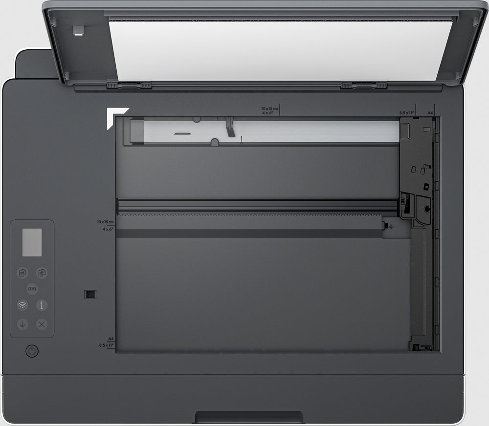 HP Smart Tank 580 All-in-One Printer, Home and home office, Print, copy, scan, Wireless; High-volume printer tank; Print from phone or tablet; Scan to PDF