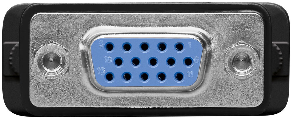 Goobay 69971 kabelomvandlare (hane/hona) DVI VGA Svart