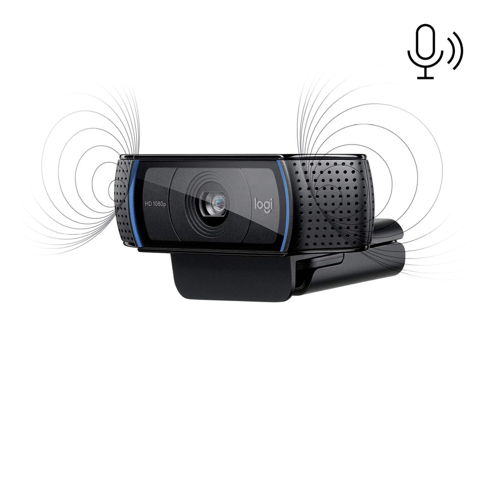 Logitech 960-001055 webbkameror 3 MP 1920 x 1080 pixlar USB 2.0 Svart