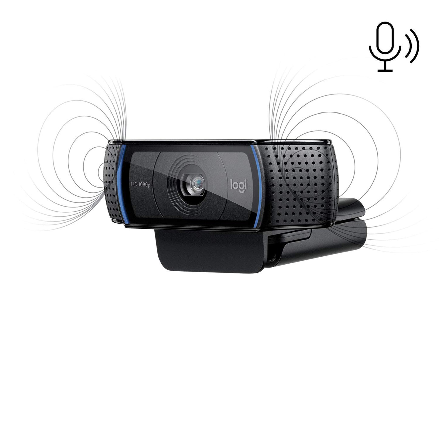Logitech 960-001055 webbkameror 3 MP 1920 x 1080 pixlar USB 2.0 Svart