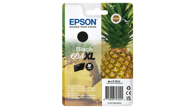 Epson 604XL bläckpatroner 1 styck Original Hög (XL) avkastning Svart