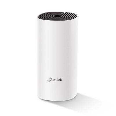 TP-Link Deco E4 (1-pack) Dual-band (2,4 GHz / 5 GHz) Wi-Fi 5 (802.11ac) Vit, Grå Intern