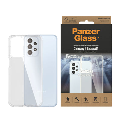 PanzerGlass Samsung Galaxy A24 HardCase - (443) mobiltelefonfodral Omslag Transparent