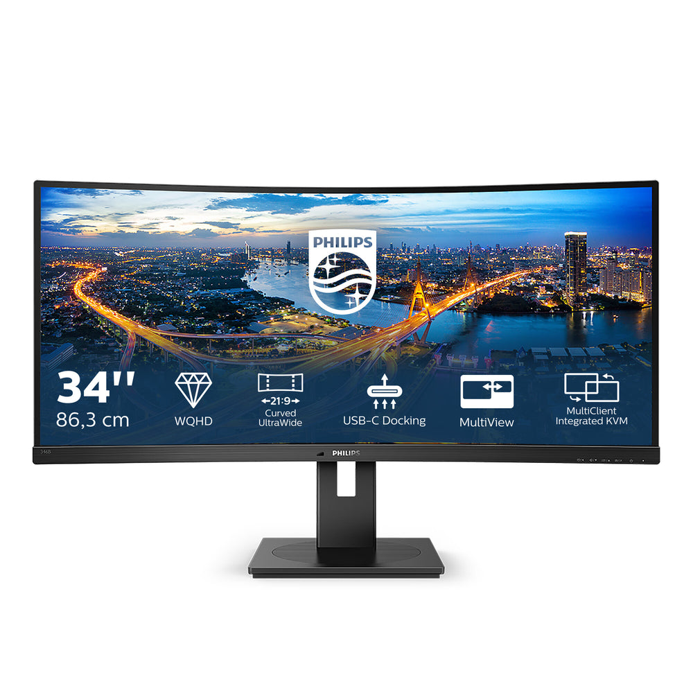 Philips B Line 346B1C/00 platta pc-skärmar 86,4 cm (34