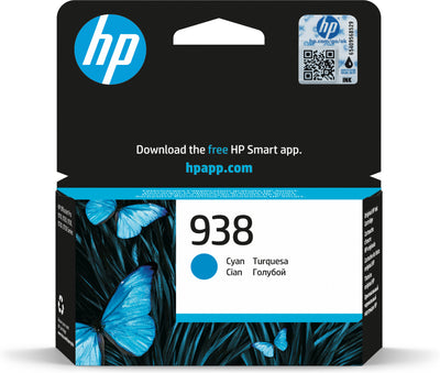 HP 938 cyan originalbläckpatron