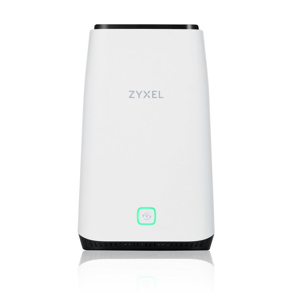 Zyxel FWA510 trådlös router Multi-Gigabit Ethernet Tri-band (2,4 GHz / 5 GHz / 5 GHz) 5G Svart, Vit