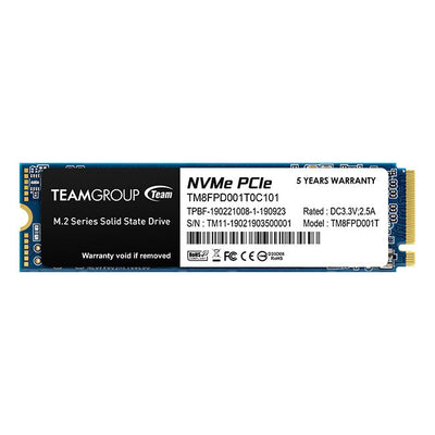 Team Group MP33 PRO 1 TB M.2 PCI Express 3.0 NVMe 3D NAND