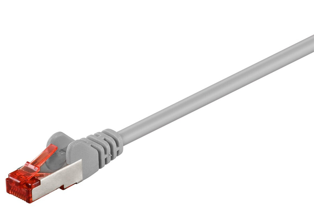 Goobay 50885 nätverkskablar Grå 0,5 m Cat6 S/FTP (S-STP)