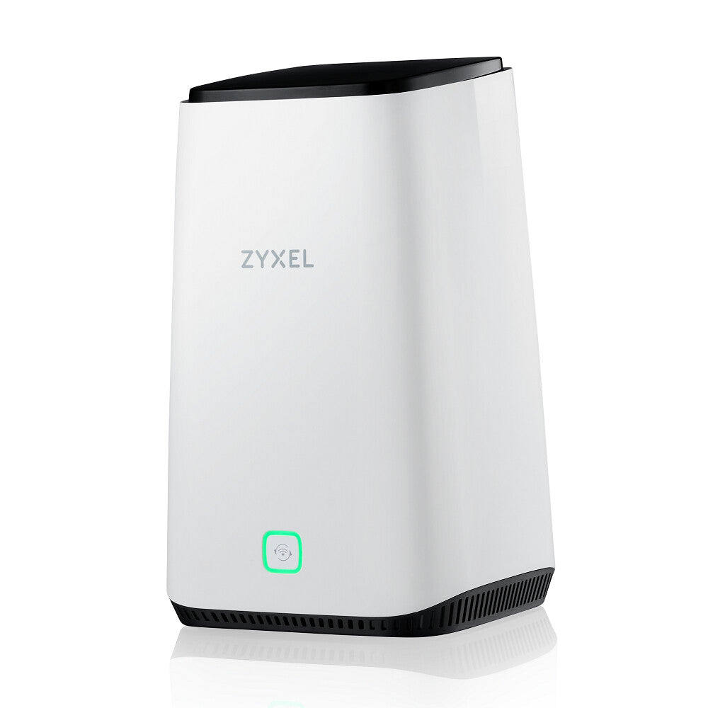 Zyxel FWA510 trådlös router Multi-Gigabit Ethernet Tri-band (2,4 GHz / 5 GHz / 5 GHz) 5G Svart, Vit