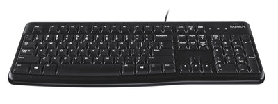 Logitech Keyboard K120 for Business tangentbord Kontor USB QWERTY Amerikanskt internationellt Svart