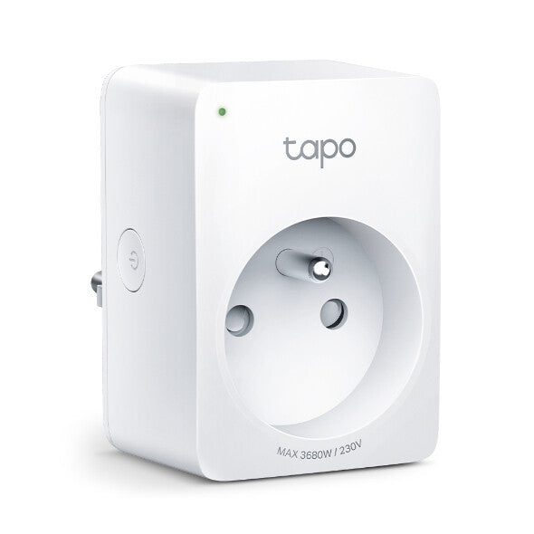 TP-Link Tapo Mini Smart Wi-Fi Socket Energy Monitor Smarta pluggar 3680 W Hem Vit