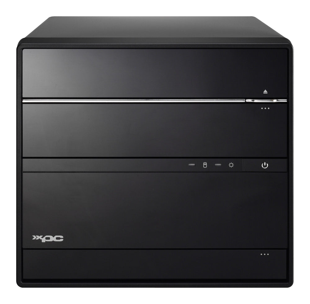 Shuttle SH570R6 datorhölje & moderkort Kub Svart Intel H570 LGA 1200 (Socket H5)