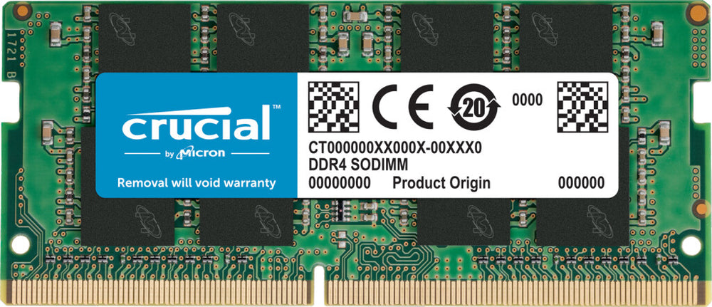 Crucial CT16G4SFRA32A RAM-minnen 16 GB 1 x 16 GB DDR4 3200 MHz