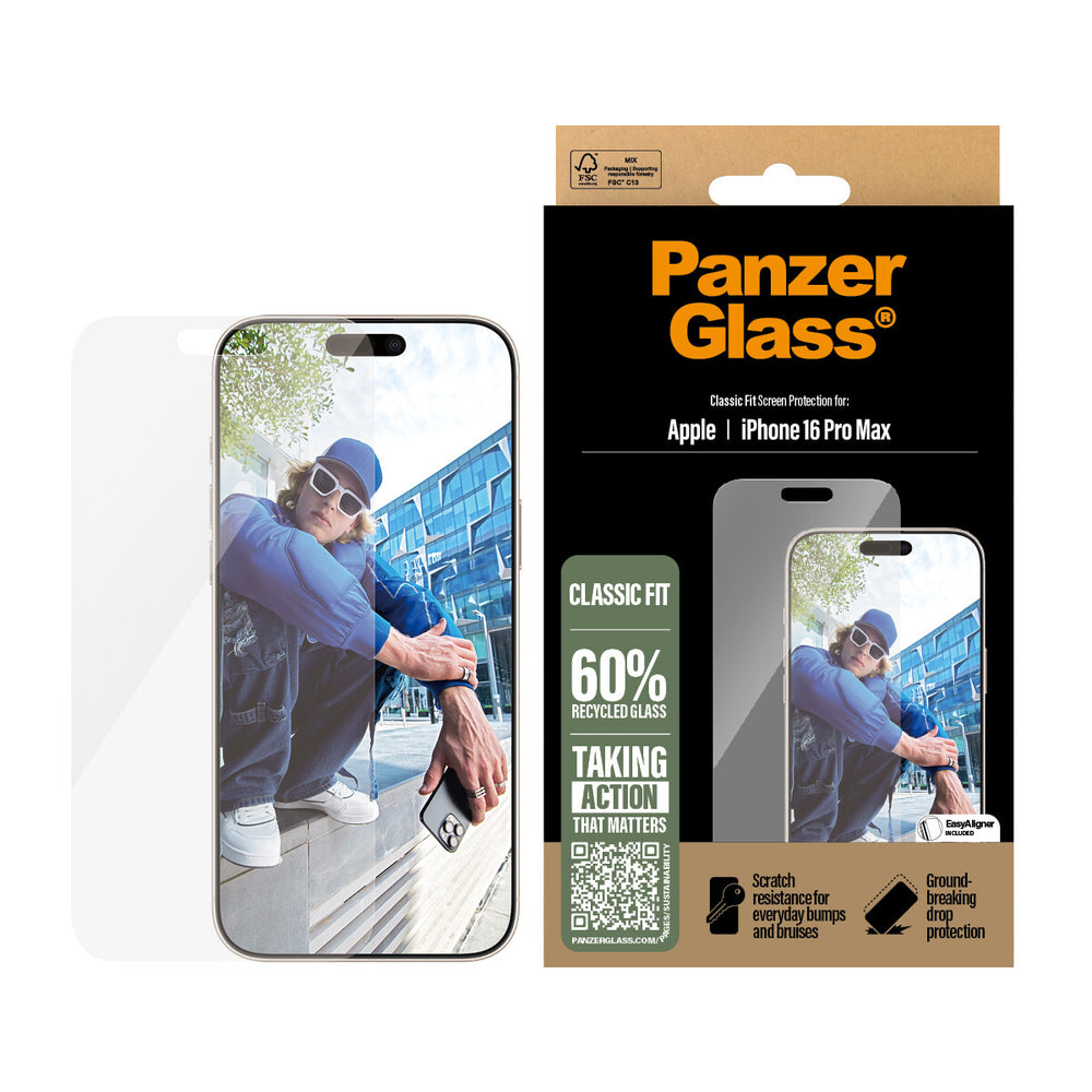 PanzerGlass PG Scrn iPhone 16P 6.9Inch Classic Fit