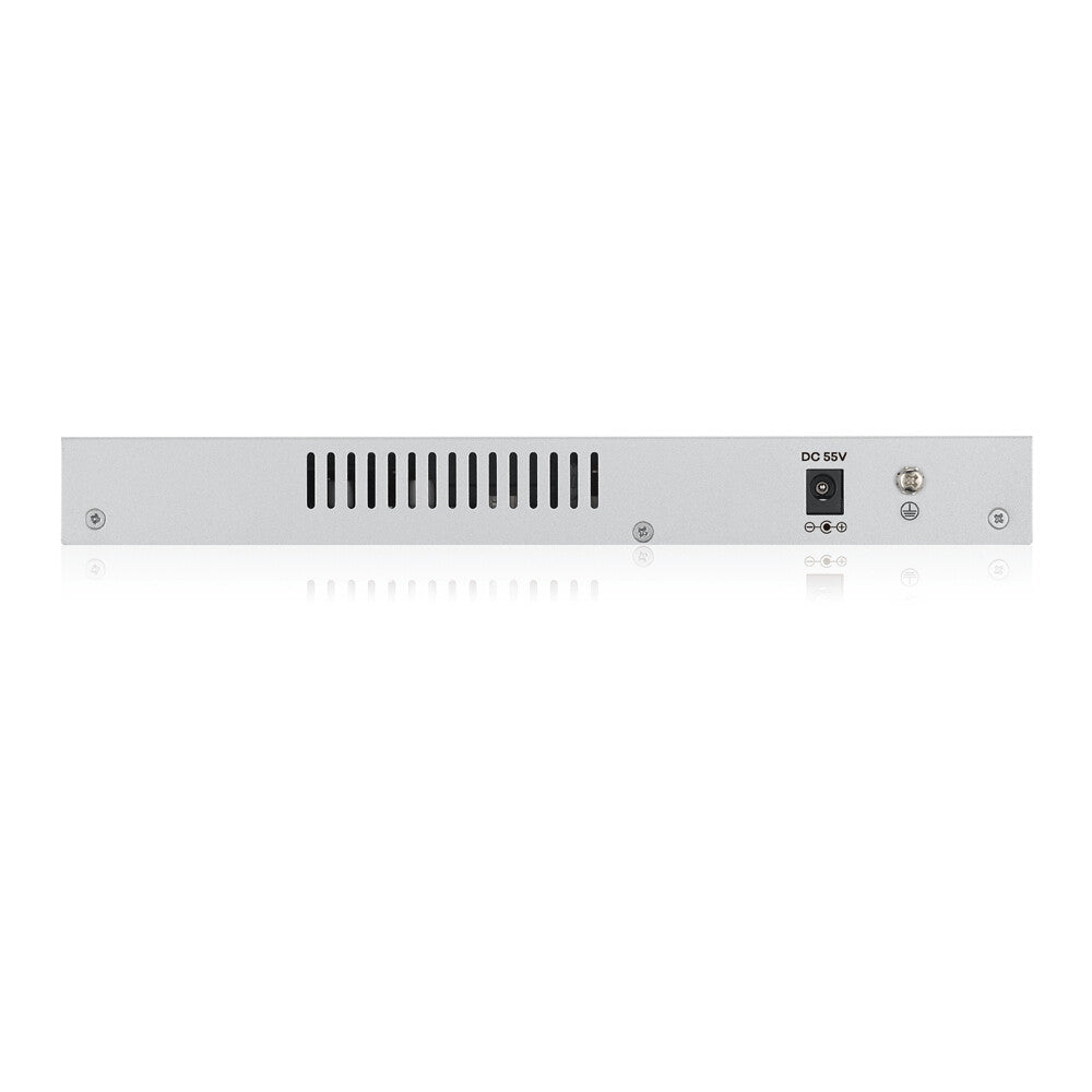 Zyxel GS1200-8HP v2 hanterad Gigabit Ethernet (10/100/1000) Strömförsörjning via Ethernet (PoE) stöd Grå