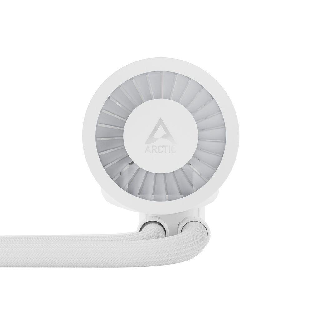 ARCTIC Liquid Freezer III 280 A-RGB Processor Allt-i-ett vätskekylare 14 cm Vit 1 styck
