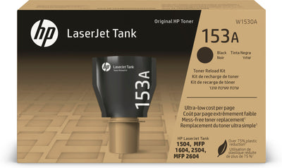 HP 153A svart original LaserJet Tank Toner Reload Kit