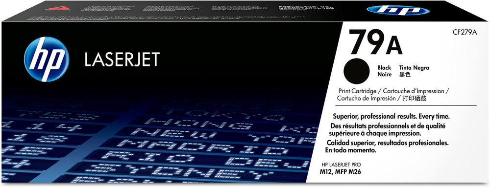 HP 79A svart original LaserJet-tonerkassett