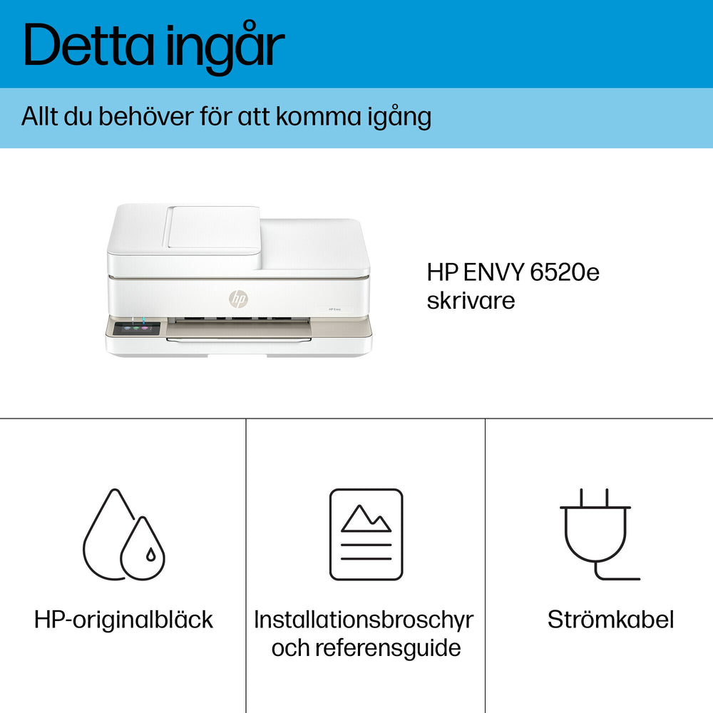 HP ENVY 6520e All-in-One skrivare