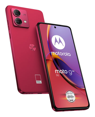 Motorola Moto G Moto G84 16,6 cm (6.55") Hybrid Dual SIM Android 13 5G USB Type-C 12 GB 256 GB 5000 mAh Magenta