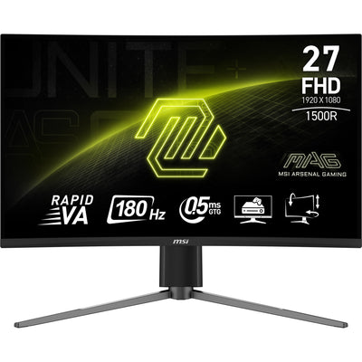 MSI MAG 27C6PF platta pc-skärmar 68,6 cm (27") 1920 x 1080 pixlar Full HD Svart